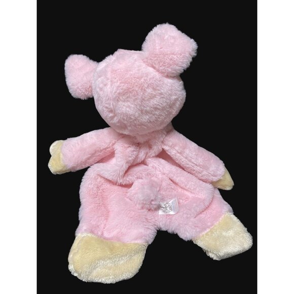 Baby Ganz Flat-A-Pat Pig Blanket 18" lovey security plush soft baby - Picture 3 of 5